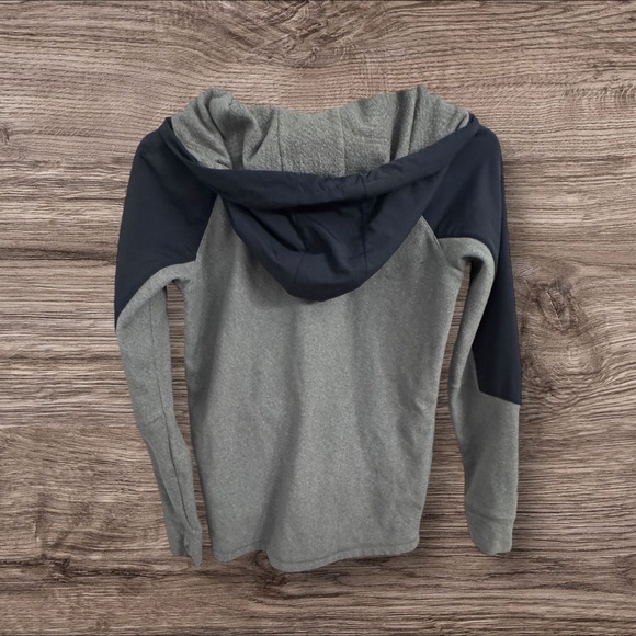 Under Armour Women’s Gray and Navy XS Zip Up Hoodie with Pockets - Picture 2 of 6